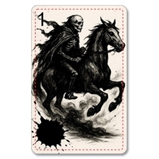 Haunting Ink Lenormand Bridge 36  cards