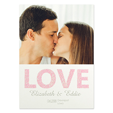Personalized Love You Save The Date Cards