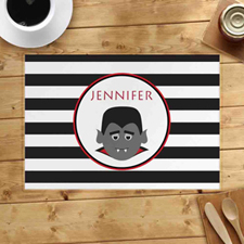 Personalized Dracula Placemats