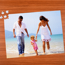 18x24 Personalized Photo Puzzle 70 or 252 or 500 Piece