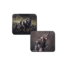 Custom Imprint 11.4X9.4 Rubber Gamemat, 2-sides