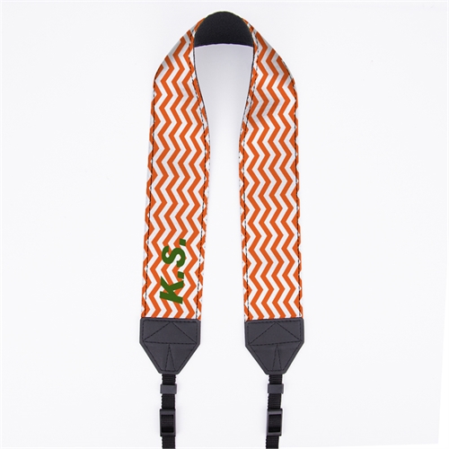 Orange Chevron Personalized 2