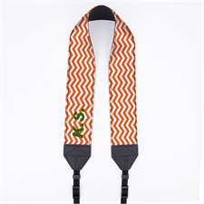 Orange Chevron Personalized 2
