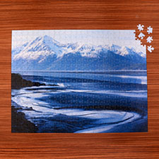 18x24 Personalized Photo Gallery 70 or 252 or 500 Piece Puzzle