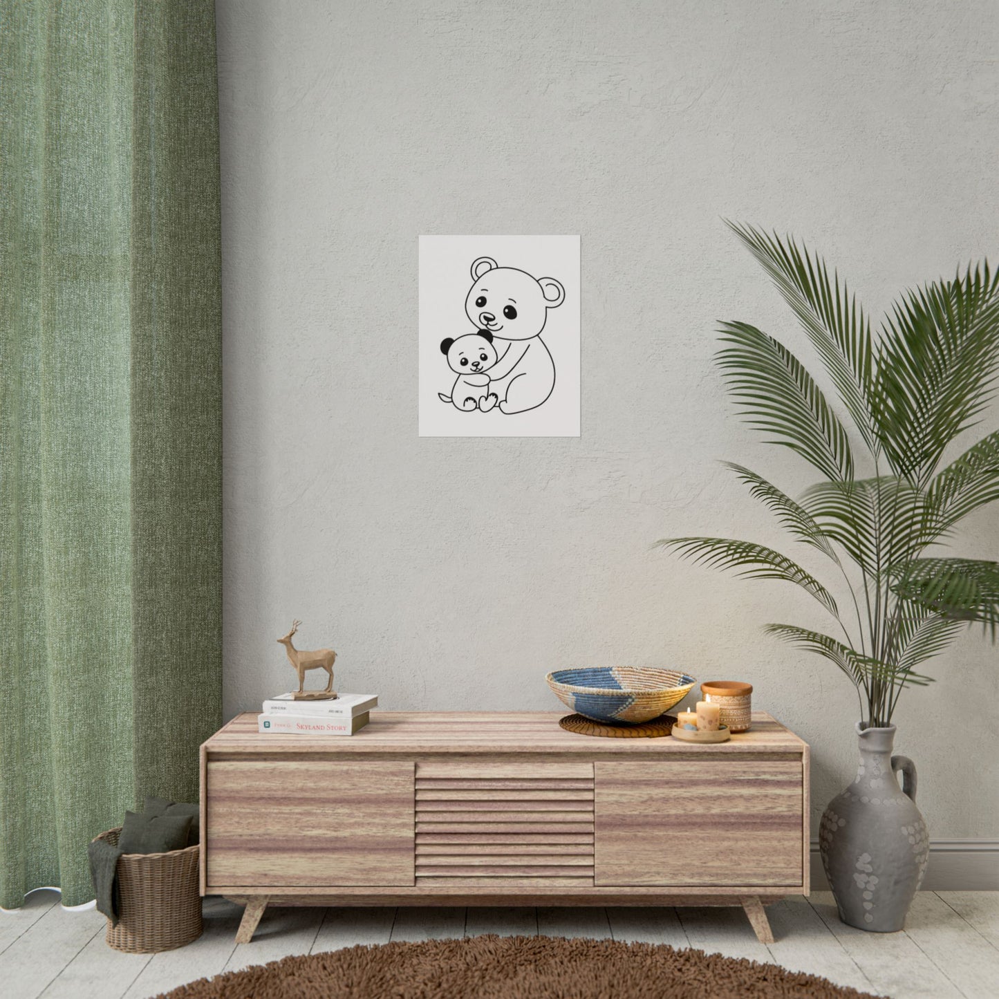 Panda Wall Art ( Rolled Posters )