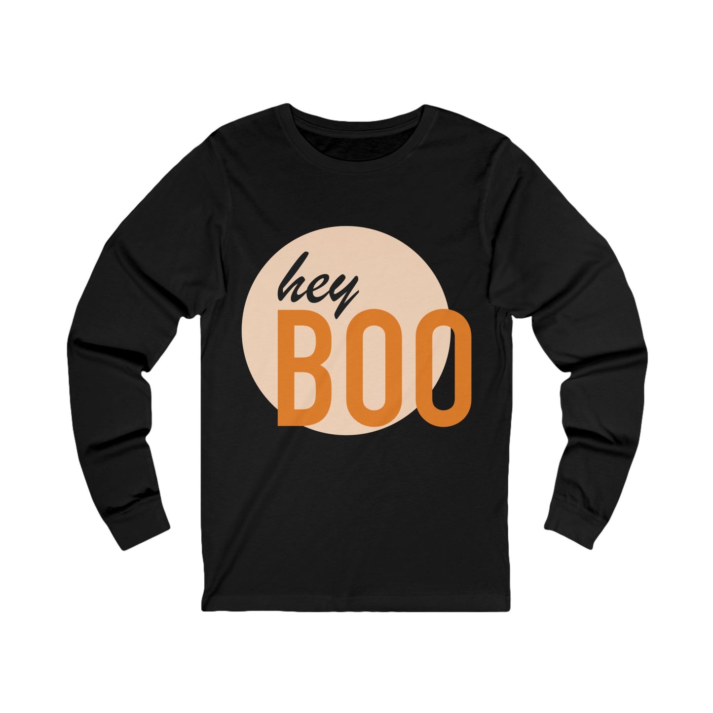 Hey boo (Unisex long sleeve tee)