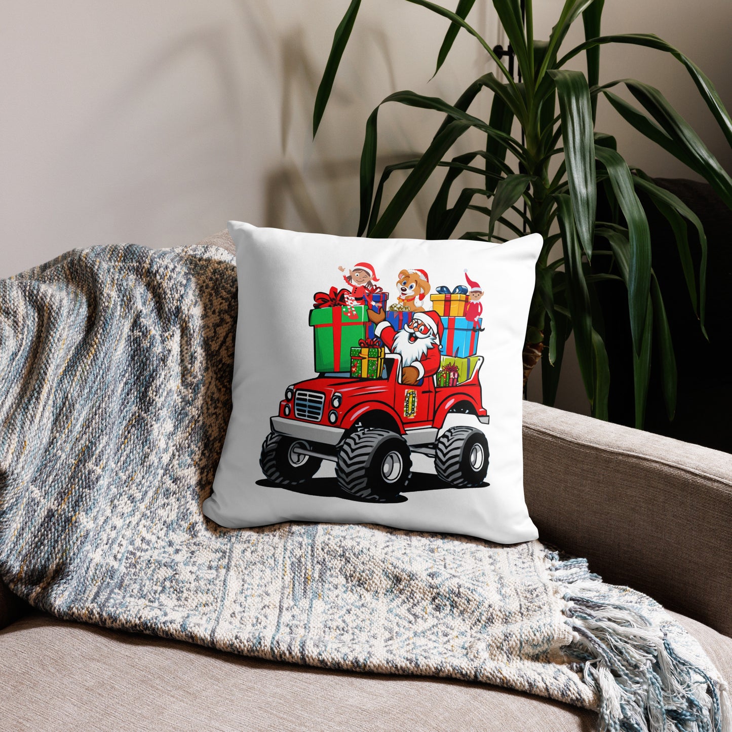 Jolly Santa Clause Design - Pillowcase