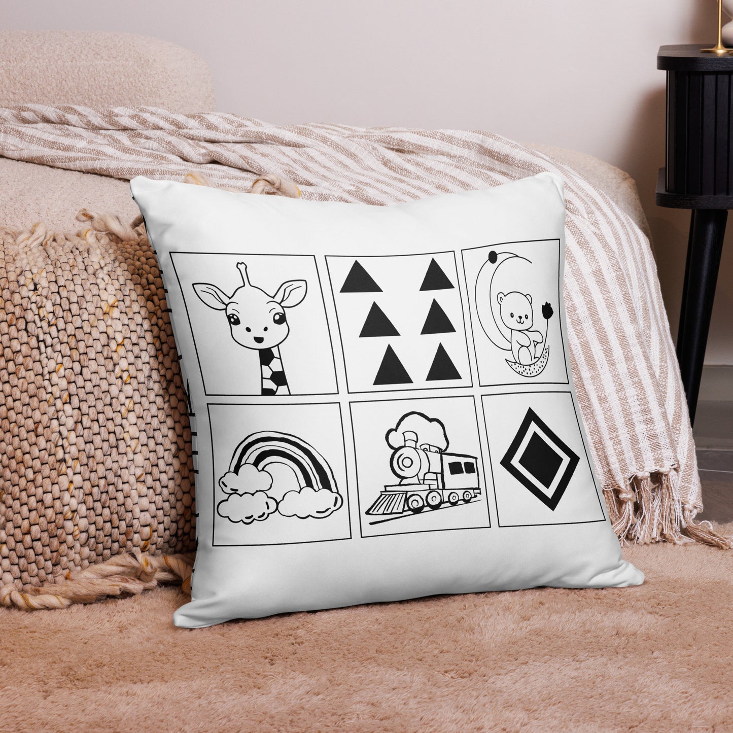 High Contrast Design for Baby - Pillowcase