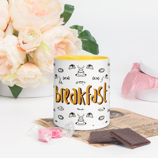 The Customizable 15 oz Travel Mug features a unicorn design with the phrase "Feelin kinda extraordinary" and a black lid, allowing you to add your name for a personalized touch.